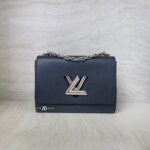 Louis Vuitton Twist MM Epi Black SHW