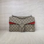 Gucci Dionysus GG Supreme Suede Red SHW
