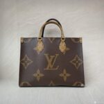 Louis Vuitton On The Go MM Giant Monogram Reverse GHW