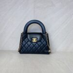 Chanel Mini Kelly Black GHW