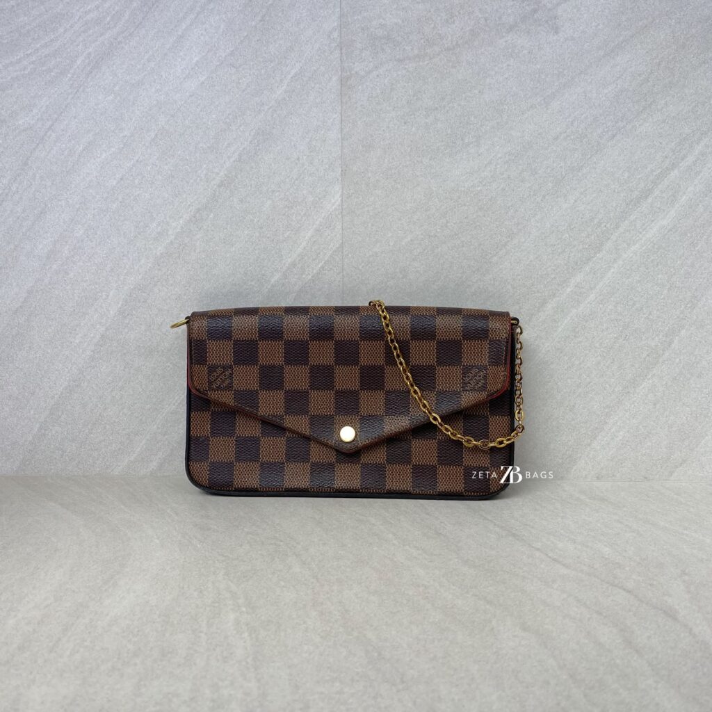 Louis Vuitton Felicie GM Damier Ebene GHW
