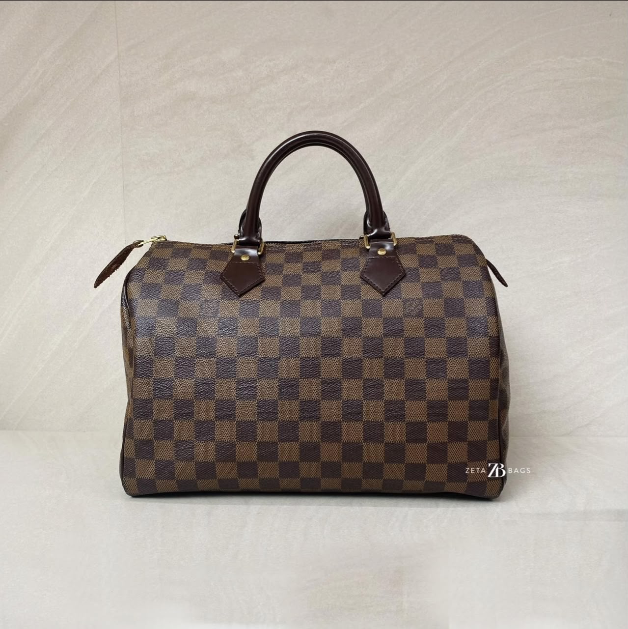 Louis Vuitton Speedy 30 Damier Ebene GHW