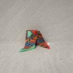 Hermes Twilly Grande Tenue Orange/Bleu/Gris