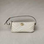 Gucci Marmont Shoulder White