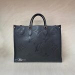 Louis Vuitton On The Go GM Monogram Empreiente Giant Noir GHW