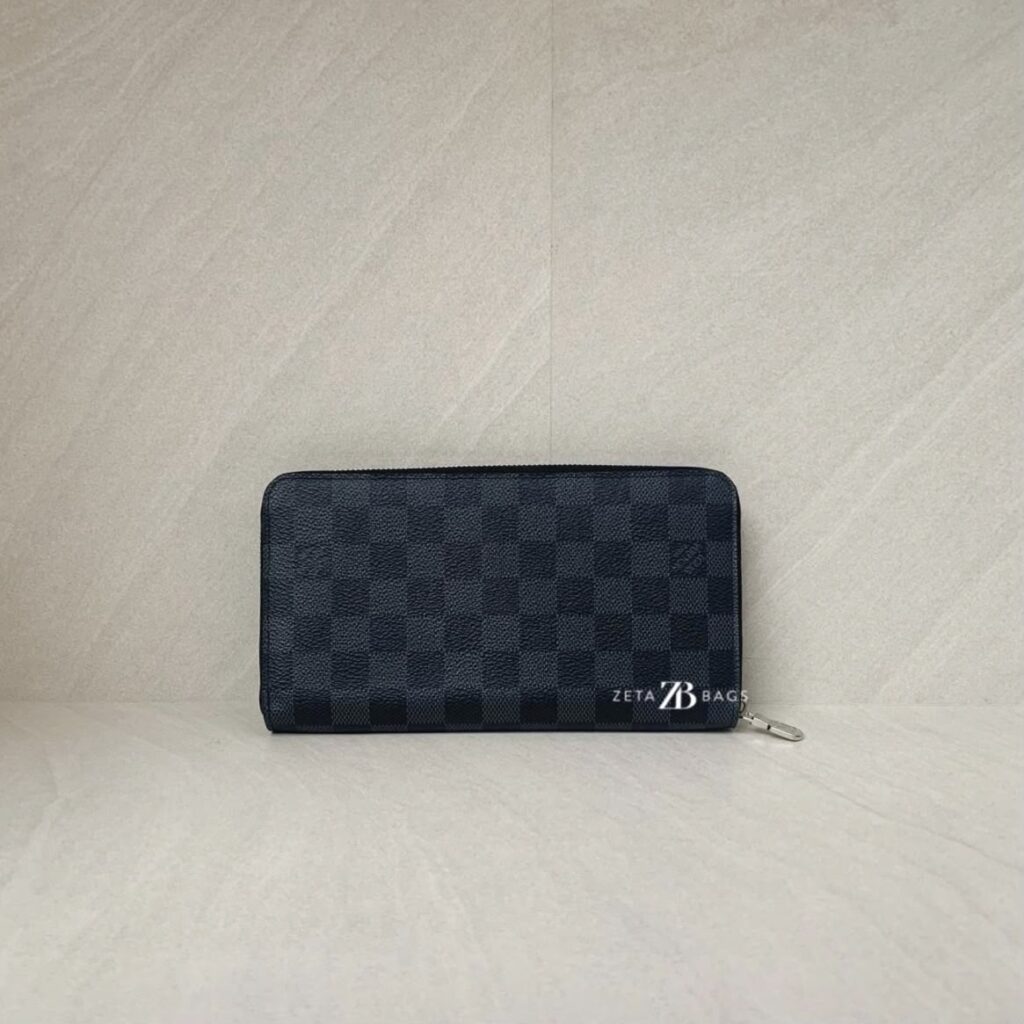 Louis Vuitton Zippy Wallet Damier Graphite SHW
