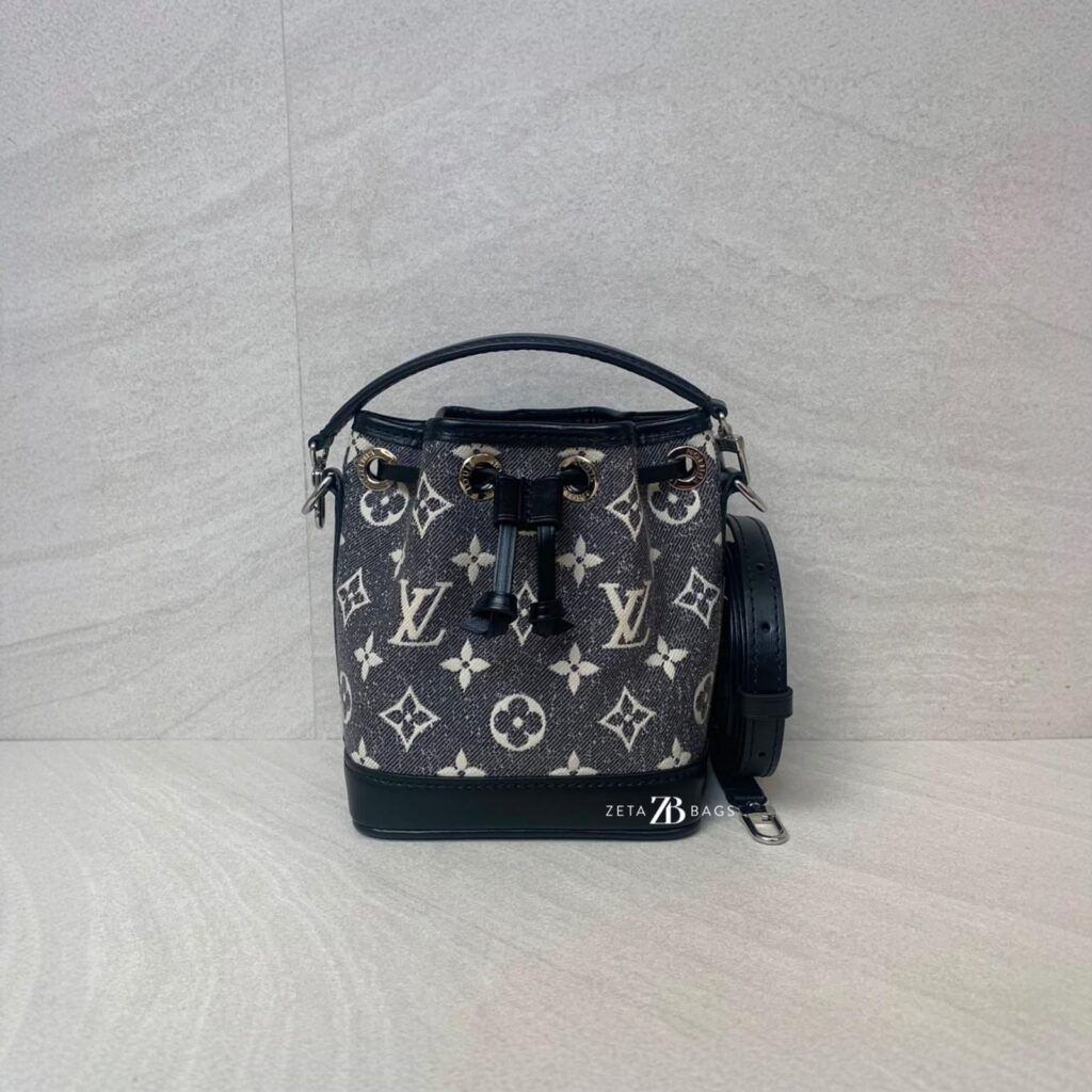 Louis Vuitton Nano Noe Bucket Monogram Black SHW
