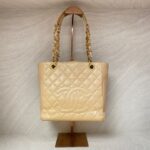 Chanel PST Caviar Beige GHW