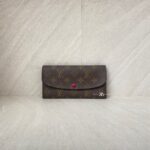 Louis Vuitton Emilie Wallet Monogram Fuchsia GHW