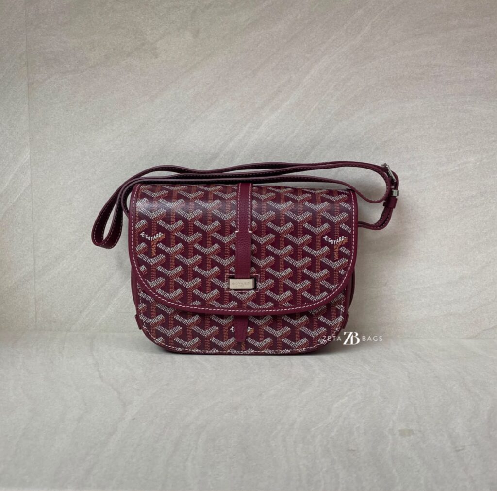 Goyard Belvedere PM Goyardine Maroon SHW
