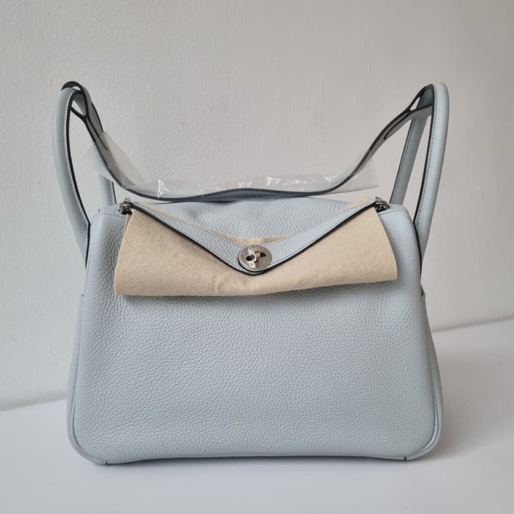 Hermes Lindy 26 Vert Cypress Clemence Gold Hardware