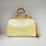 Louis Vuitton Brea MM Vernis Yellow GHW