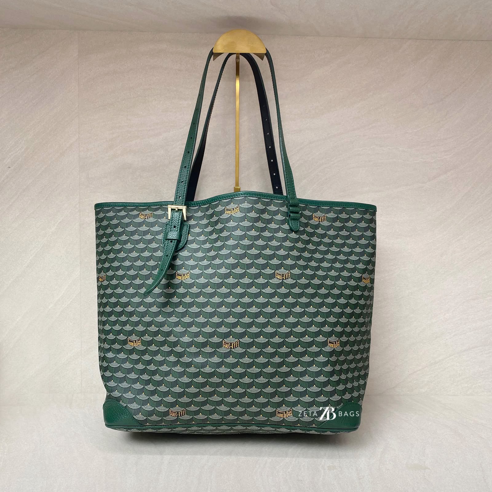 Faure Le Page Daily Battle Tote Scale Canvas Empire Green