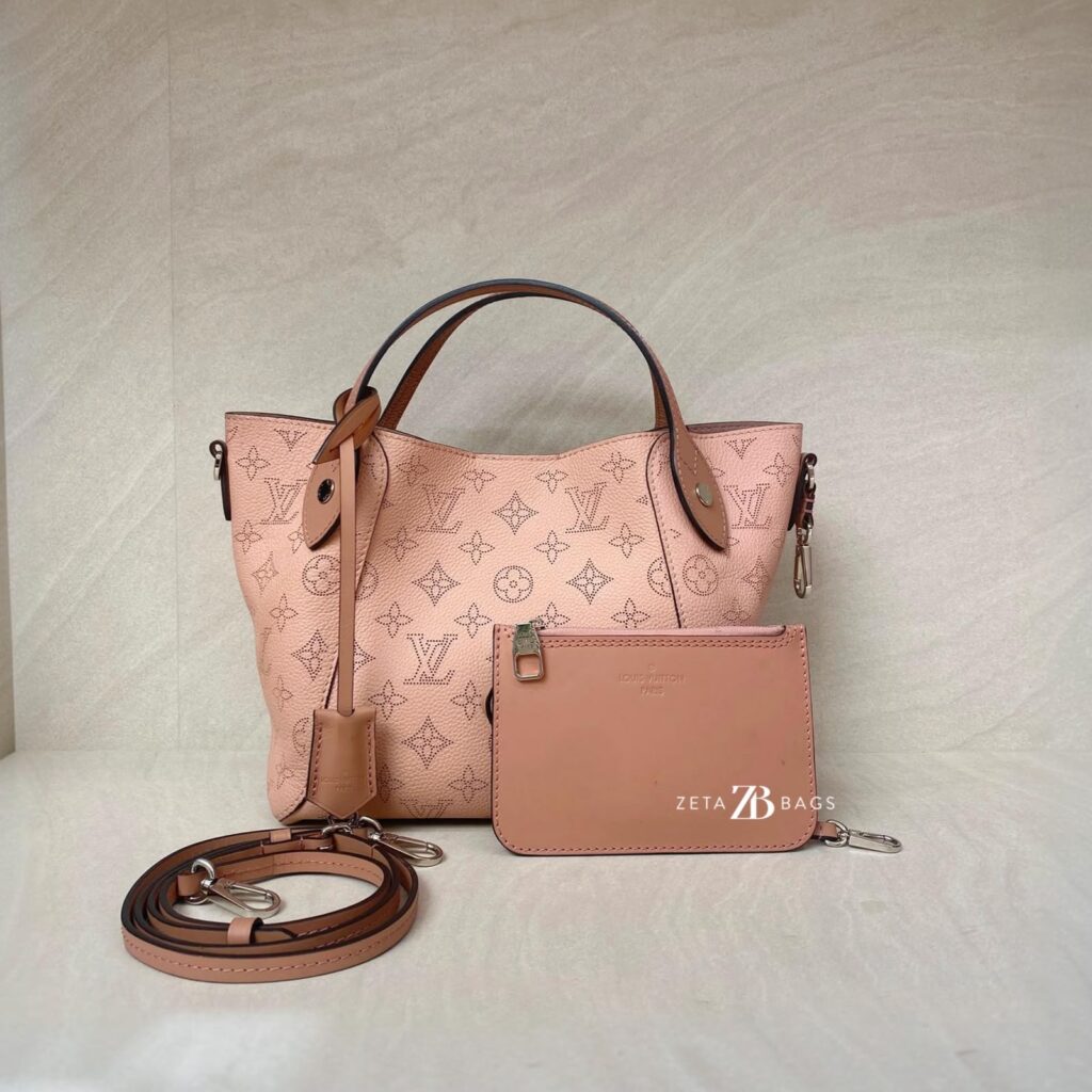 Louis Vuitton Hina PM Pink Mahina Magnolia SHW