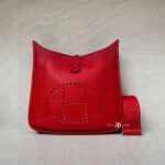 Hermes Evelyne PM 29 Clemence Rouge Casaque PHW