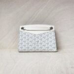 Goyard Rouette Structure Mini Goyardine Blanc SHW