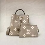 Louis Vuitton Neonoe Monogram Empreinte Creme Bigcolor GHW