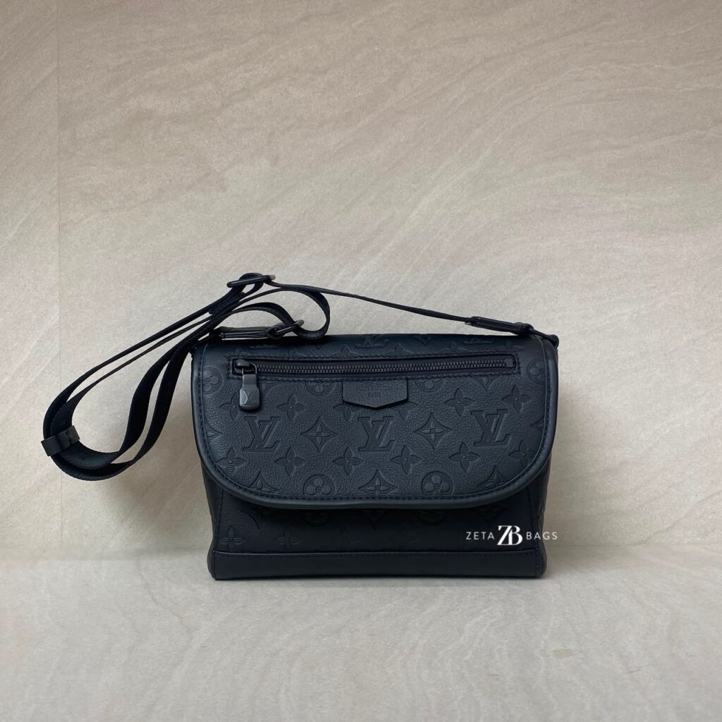 Louis Vuitton Pulse Messenger Monogram Shadow Black