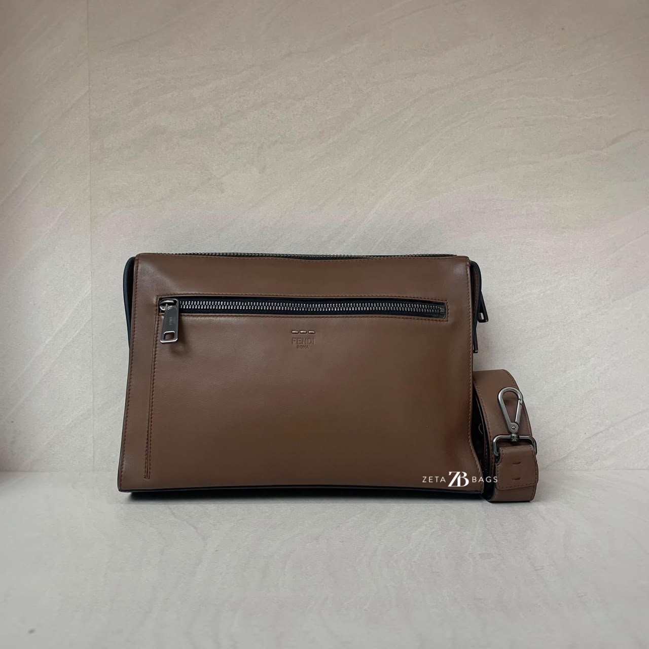 Fendi Messenger Bag Brown