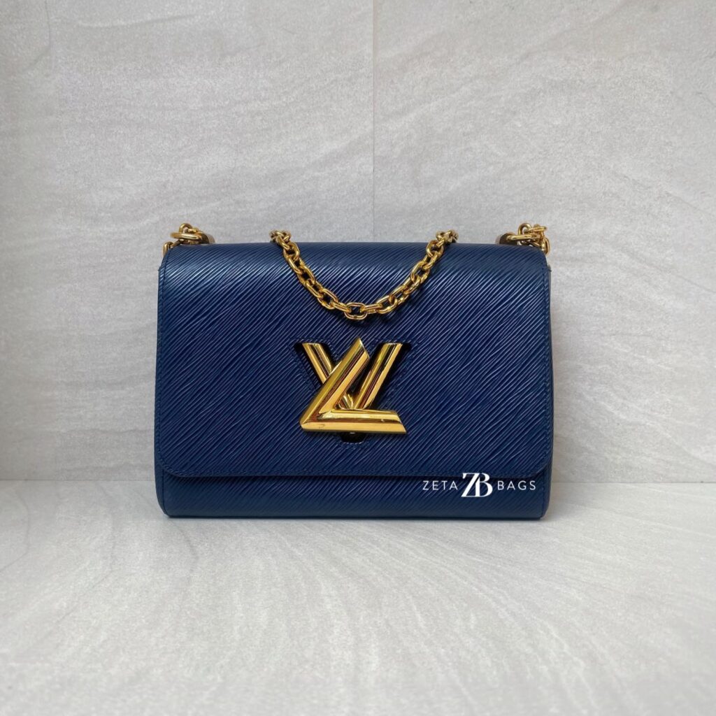 Louis Vuitton Twist MM Epi Blue Navy GHW