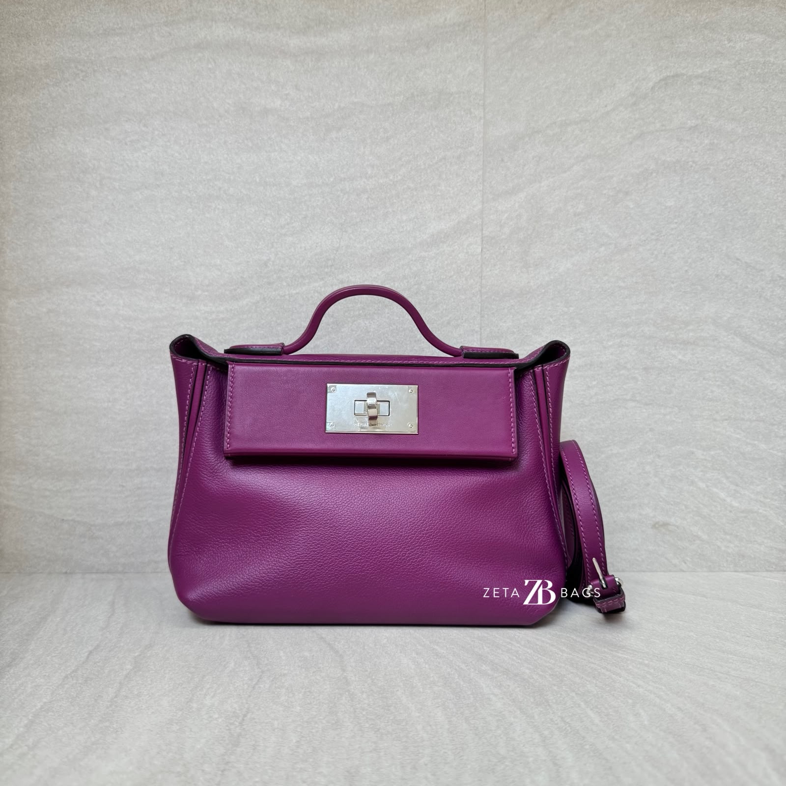 Hermes 24/24 – 21 Veau Swift Anemone GHW