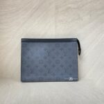 Louis Vuitton Pochette Voyage MM Monogram Eclipse SHW