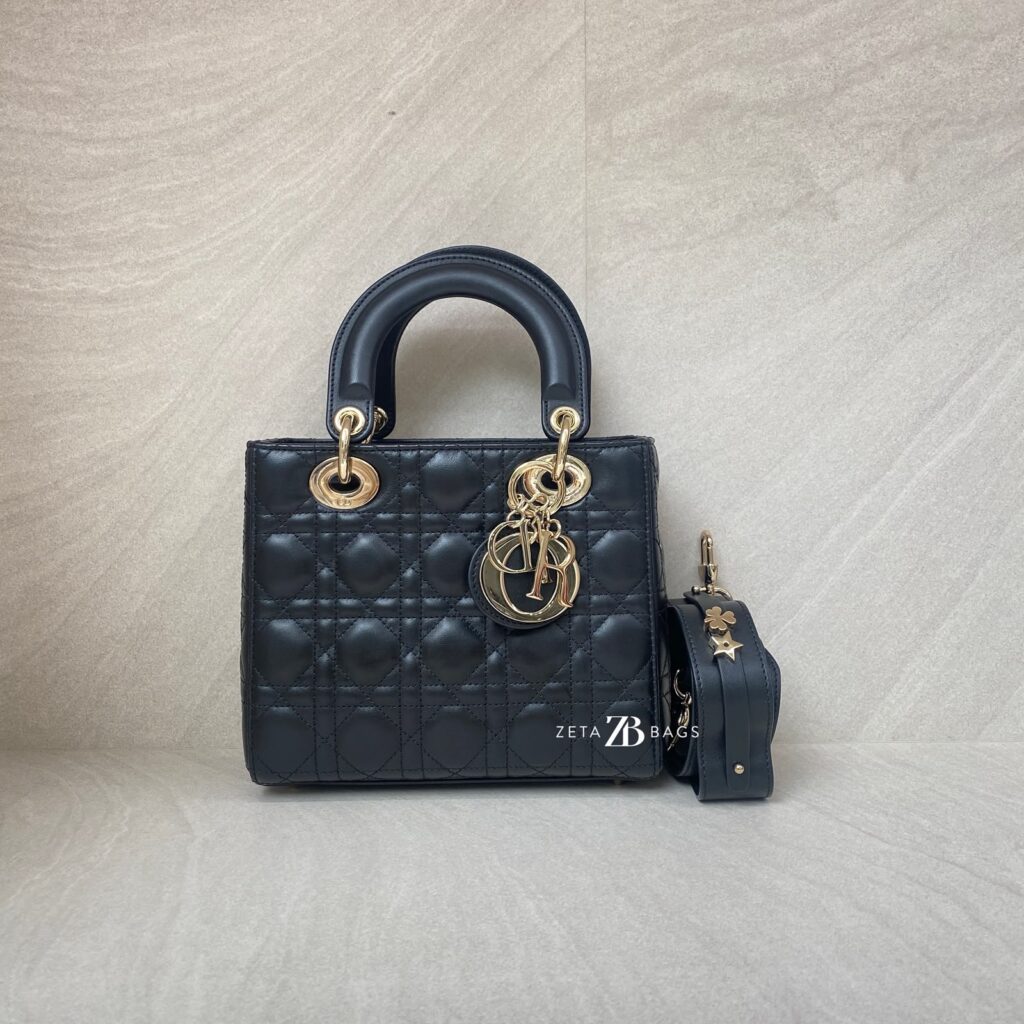 Dior Lady Dior Small Black GHW