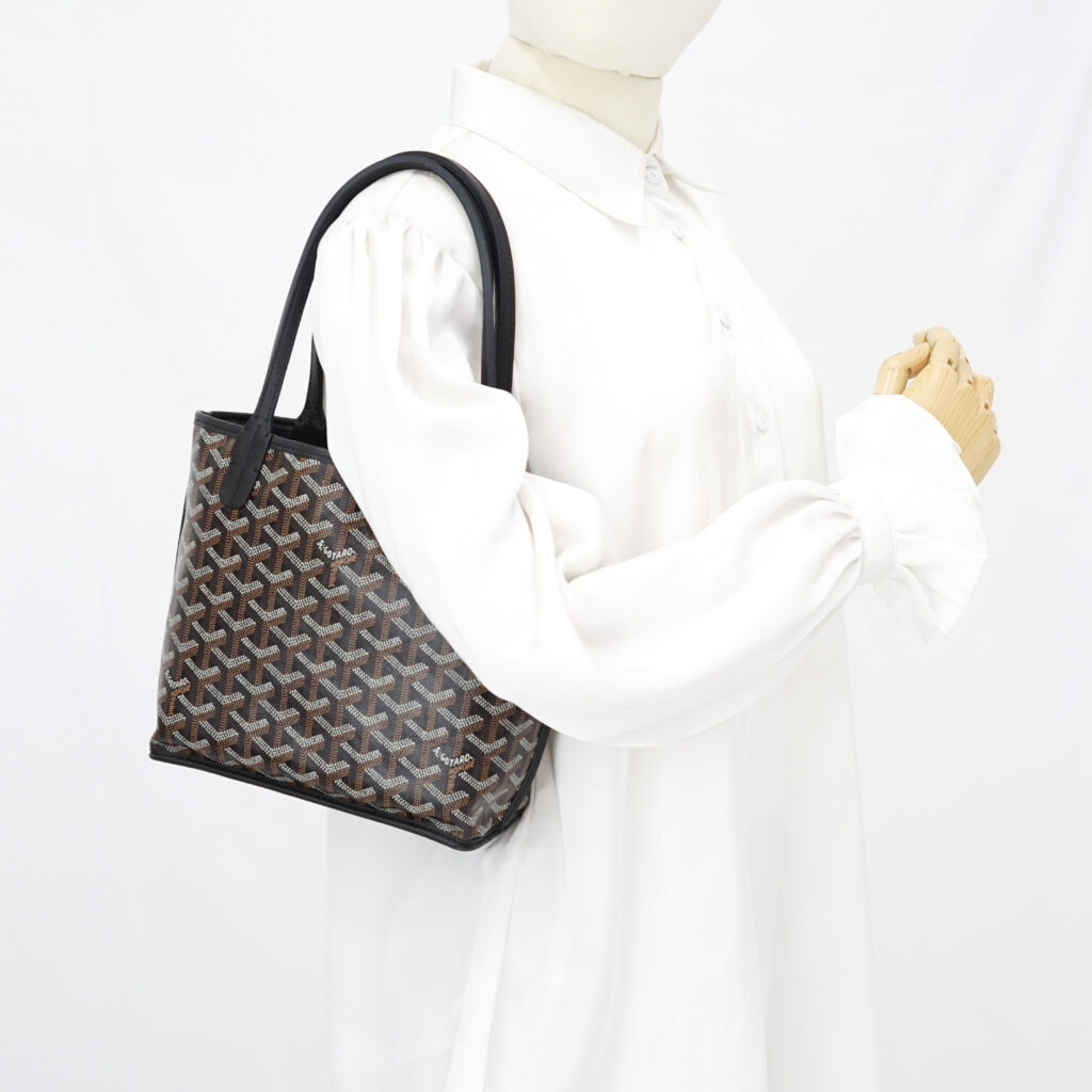 Goyard Mini Anjou Goyardine Noir