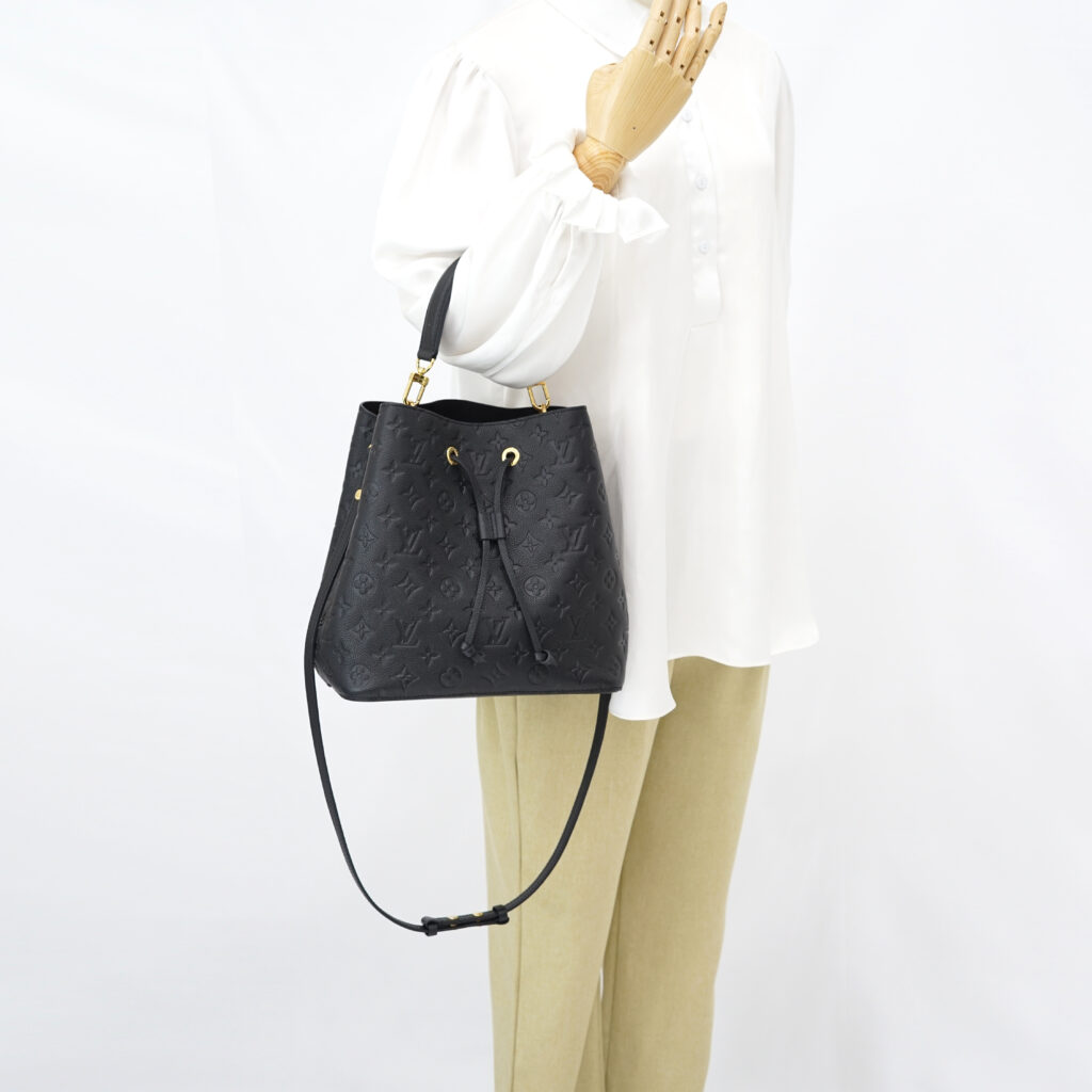 Louis Vuitton Neo Neo MM Monogram Empreinte Noir GHW