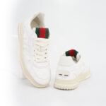 Gucci Re-Web Sneakers GG Supreme Monogram White Canvas