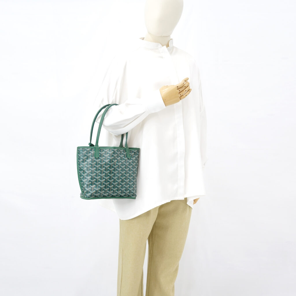 Goyard Mini Anjou Goyardine Vert