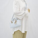 Dior Lady D-Joy Small Lambskin Light Blue LGHW