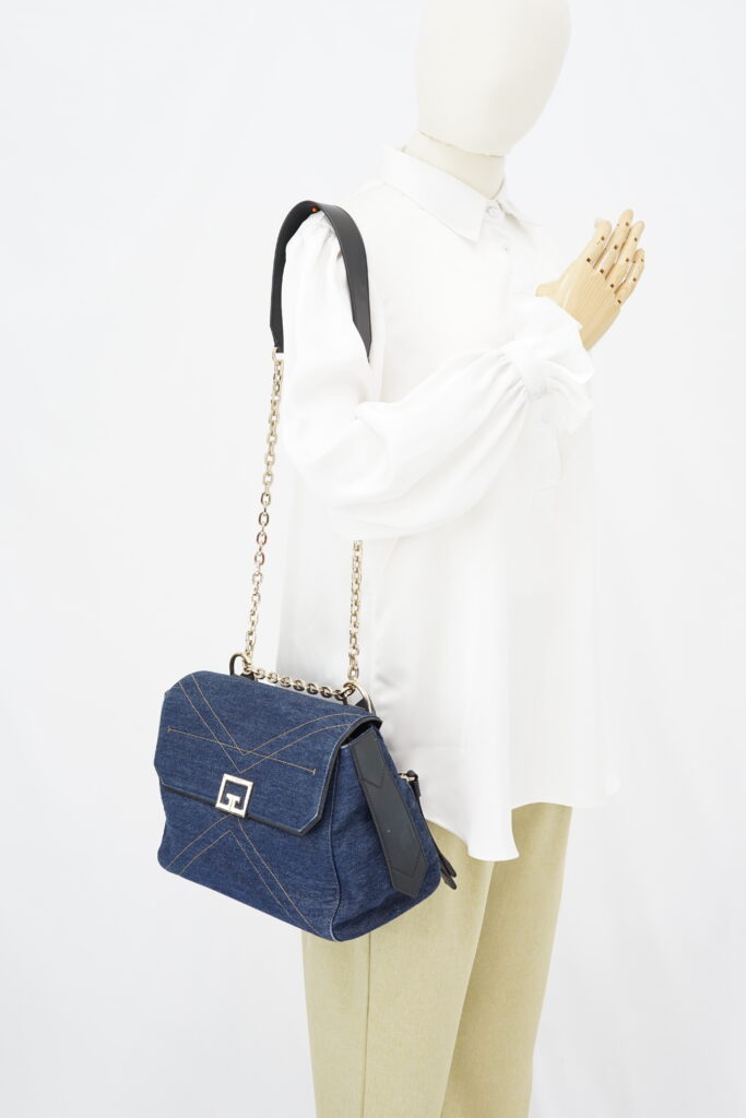 Givenchy Medium ID Denim LGHW