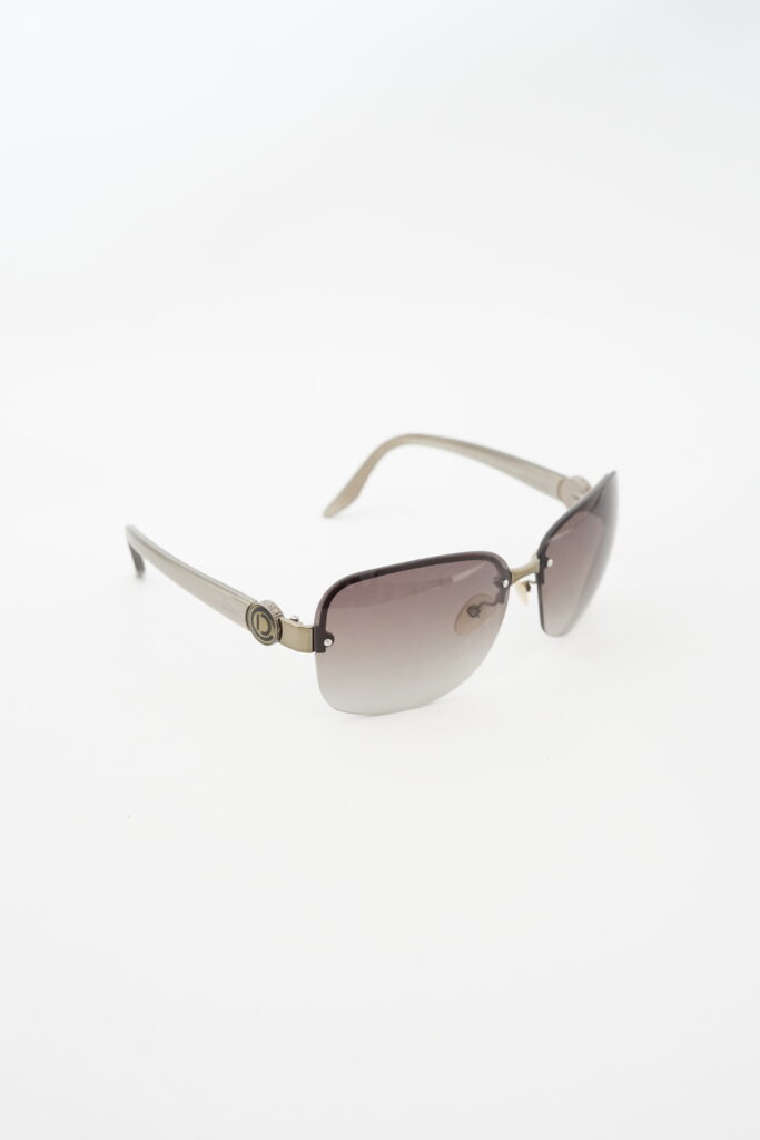Dior Sunglasses Silver Brown
