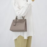 Hermes Kelly 25 Epsom Gris Asphalt PHW