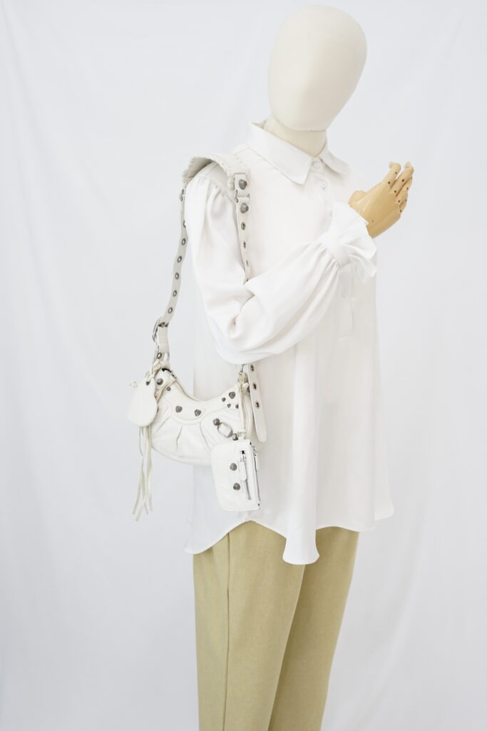 Balenciaga Le Cagole Xs White SHW