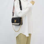 Louis Vuitton  Lockme Tender Noir GHW