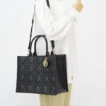 Dior Dior Book Tote Macrocannage Black GHW