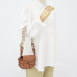 Loewe Gate Dual Mini Brown Tan GHW