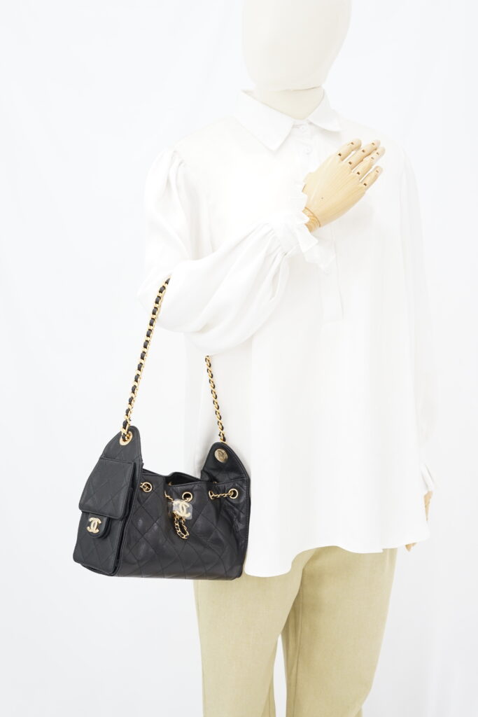 Chanel C25 Mini Caviar Black GHW