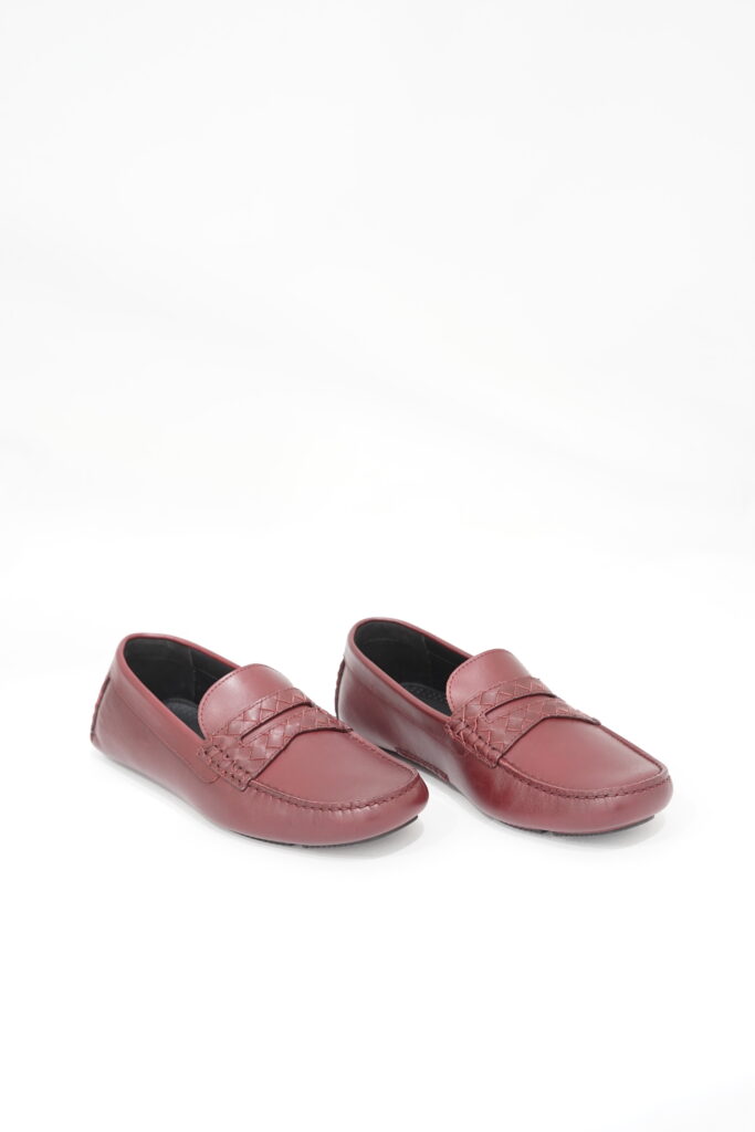 Bottega Veneta Moccassin Bordeaux