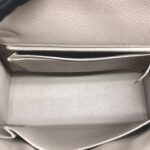 Hermes Kelly 25 Epsom Gris Asphalt PHW