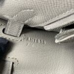 Hermes Kelly 25 Epsom Gris Asphalt PHW