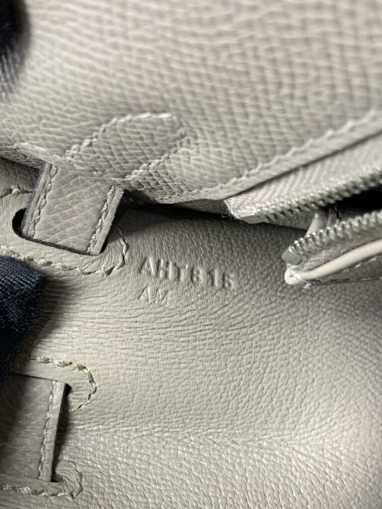 Hermes Kelly 25 Epsom Gris Asphalt PHW