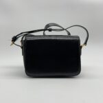 Celine Teen Triomphe Shiny Black GHW