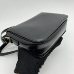 Celine Teen Triomphe Shiny Black GHW