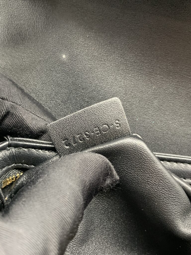Celine Teen Triomphe Shiny Black GHW