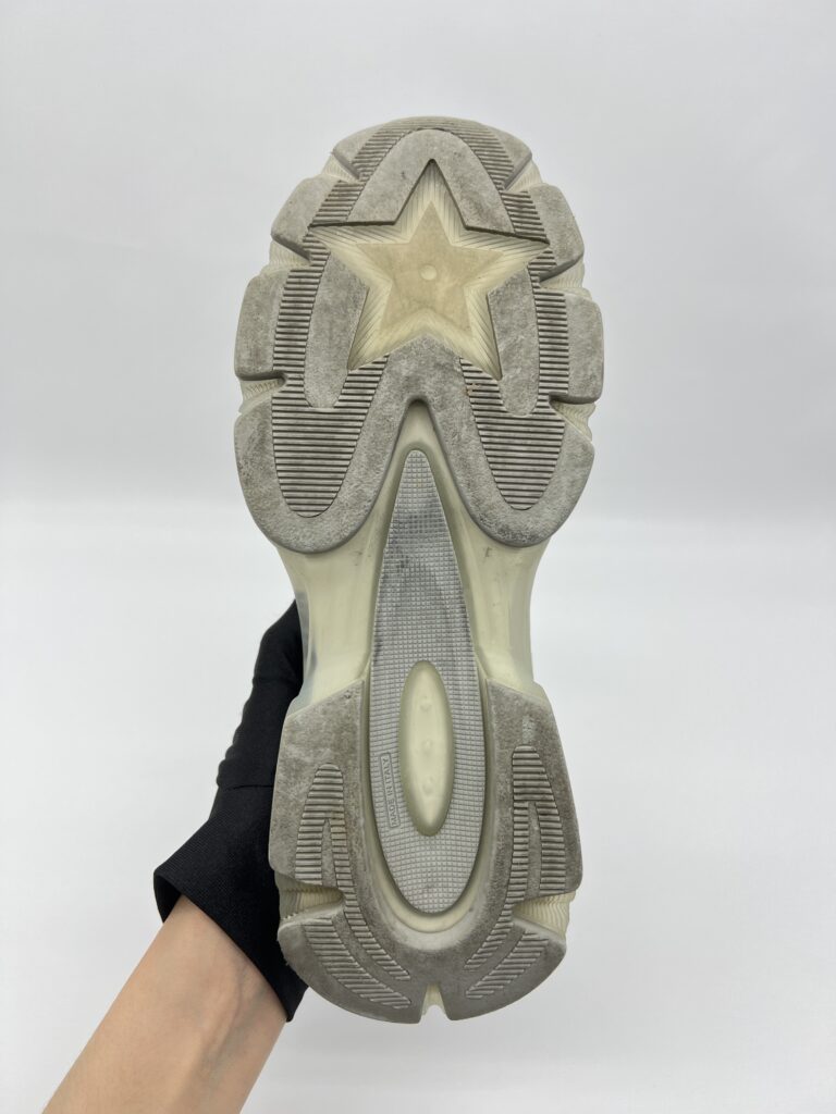 Dior Vibe Sneakers Oblique Gray Rubber