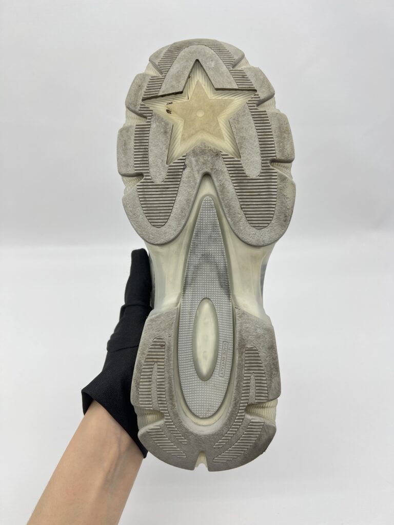 Dior Vibe Sneakers Oblique Gray Rubber