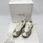 Dior Vibe Sneakers Oblique Gray Rubber